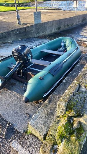 boat with engine