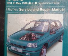 renault clio mk1 haynes manual