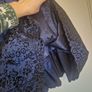 Elegant royal blue dress size s m Image 5