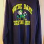 Vintage 80s/90s Rare Notre Dame college Sweatshirt Made in USA Image 5