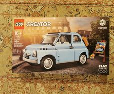 Lego 77942: Fiat 500 (Blue edition)