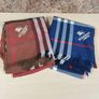 Burberry scarf scarves blue brown tartan check Image 2