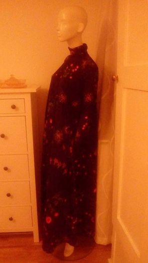 Vintage Maxi Dress 1960s Designer One Size Fits All
