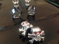 main image for ad Motorcycle chrome valve caps.