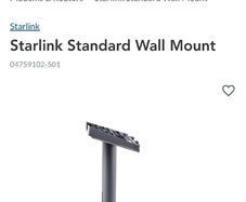 Starlink bracket