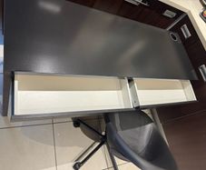 desk with chair