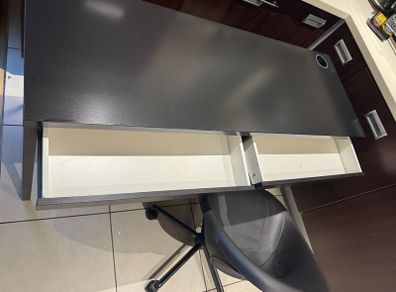desk with chair
