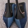 Ted Baker Blue Denim Court Shoes-Size 36 - New in Box Image 6