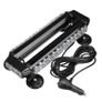 15'' 30LED 12V 30W 7 Modes LED Light Bar Roof Strobe Emergency Beacon Warning Flash Lamp Amber Car Van Trailer Camper Boat Truck Image 3