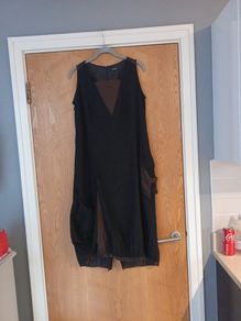 Animal  Sleevless  Dress.   S.46 - Size 16. NEW - No Tag.