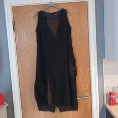 Animal  Sleevless  Dress.   S.46 - Size 16. NEW - No Tag.