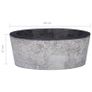 Sink Black dia40x15 cm Marble Image 5