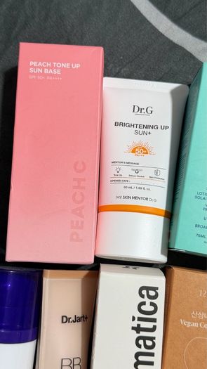 Viral Korean sunscreen new