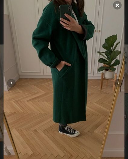 Green Winter Coat Size Uk 10