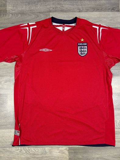 Vintage 2004 Umbro England Away Jersey Shirt Mens XL