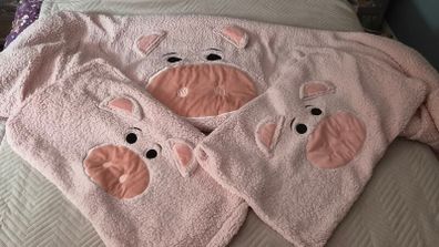 teddybear fleece double duvet