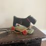 Antique Scratch built Toy Black Terrier Dog Image 2