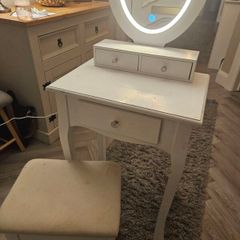 Make up table vanity unit and stool