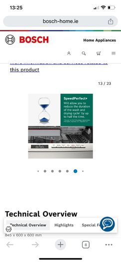 Bosch Series 6 Freestanding Dishwasher Silver