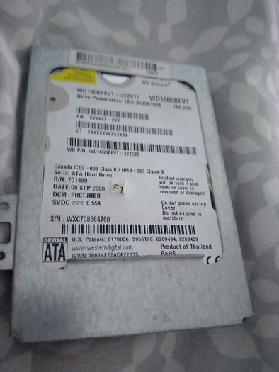 Various Hard Drives