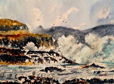 leenan innishowen watercolour