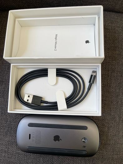 Apple Magic Mouse 2 Space Grey Wireless bluetooth Mouse NEW Boxed - MRME2LL/A