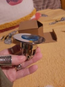 sink stopper,chrome colour