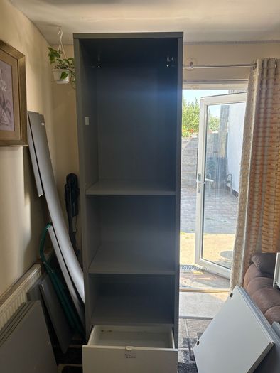 Single ikea wardrobe
