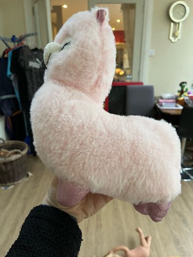 Cuddly Pink Lama