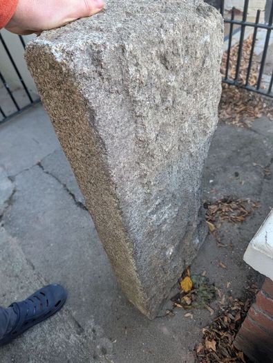 Reclaimed Granite Step