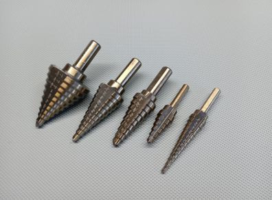 Step drill set (5pc) (Imperial)