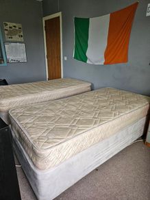 Single beds x 2 and matresses