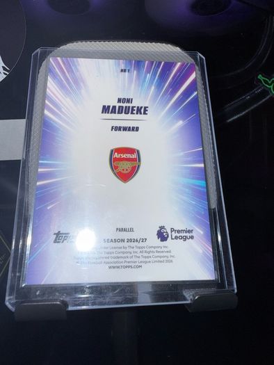 Noni Madueke Nitro Boost 165/199 Purple Sparkle foil
