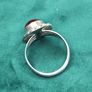 Vintage Antique Sterling Silver 925 Oval Carnelian Ring, Size 20/21, 7.75g Image 2