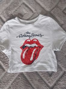 ladies rolling stones top