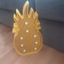Light/Pineapple Light ..Size: 15" x 9" .. Price Drop with Batteries Image 6