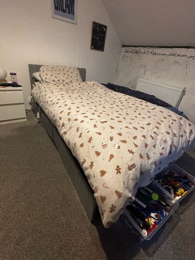 Kids Bed WITH Mattress (6mths old only)