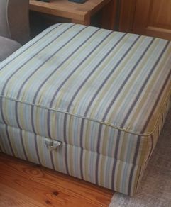 Large pouffe
