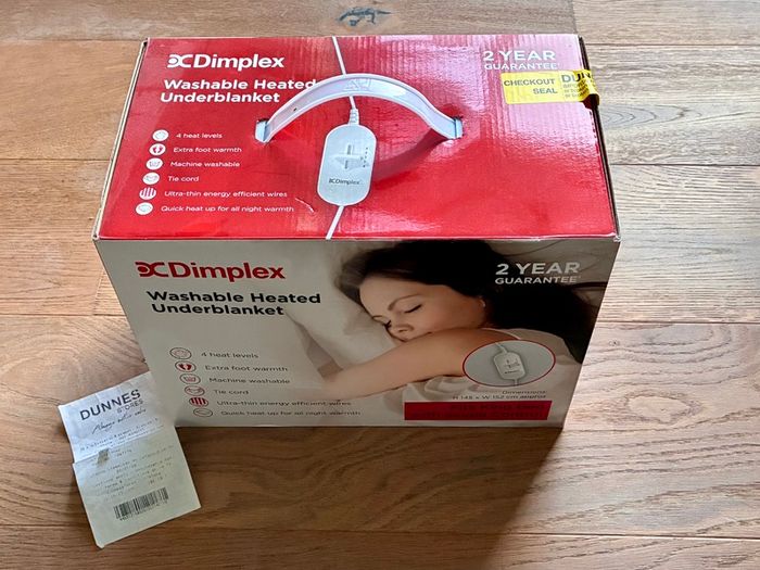 Dimplex King Washable Heated Under Blanket