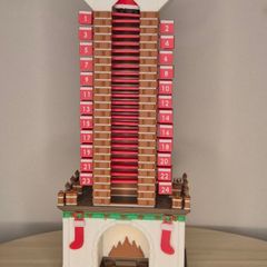 Santa Chimney Advent Calendar
