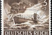 Rare Genuine WW2 German stamp (unfranked)