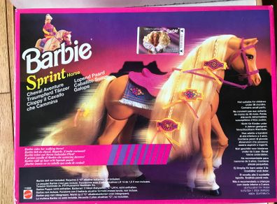 Vintage Barbie Horse Sprint