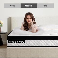 Small Double Mattress, 22CM Gel Memory Foam Pocket Sprung Mattresses