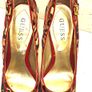 GUESS Leopard Print and Red Patent High Heels Sz 5UK Image 9