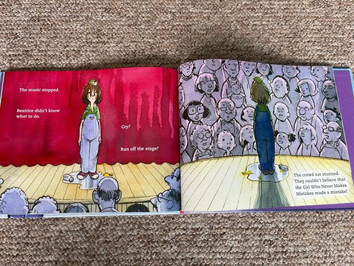 The Girl who Never Made Mistakes Book