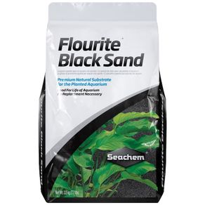 Seachem Flourite Black 3.5kg - Black Planted Aquarium Substrate (Porous Clay Gravel)