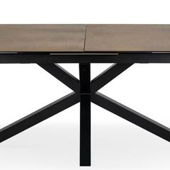 Harlie Extending Dining Table | 200 - 240 cm | Rust Brown