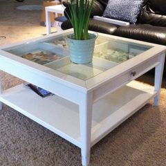 Glass Top Coffee Table