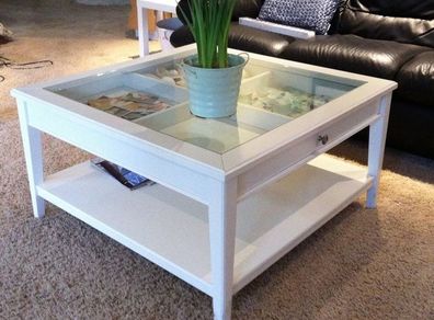Glass Top Coffee Table