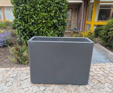 Elho Pure Soft Brick Plant Divider 80 Raised Planter Patio, Balcony, Garden Pot